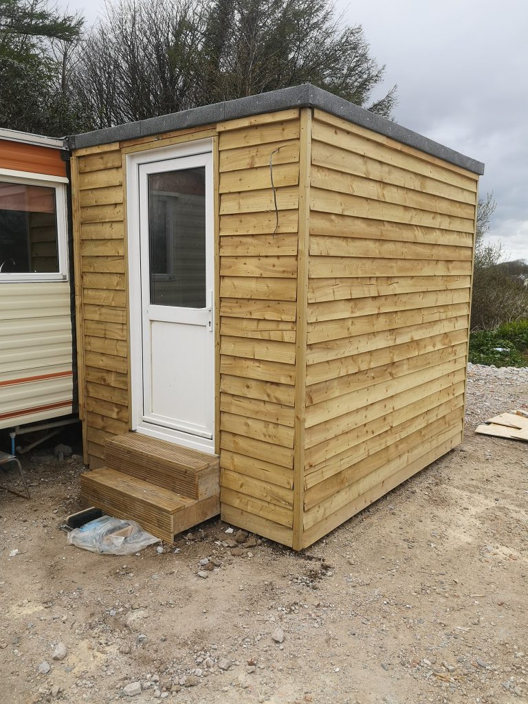 J Docker Fencing Out building